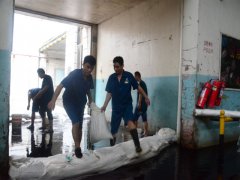 華紡:全員合力抗臺(tái)風(fēng) 全面應(yīng)對(duì)保生產(chǎn)