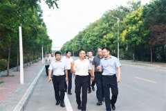 市國(guó)資委黨委書記王濤一行到公司調(diào)研指導(dǎo)